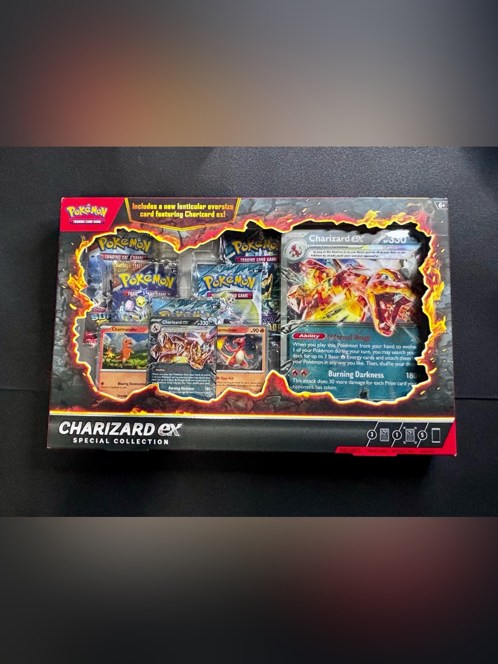 Pokemon Charizard ex Special Collection - Black/Red/Yellow